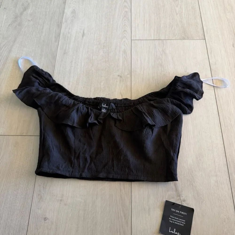 Lulus women black to size s